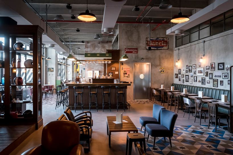 Lo stile industrial chic: in the food for design Arredamento stile industriale roma